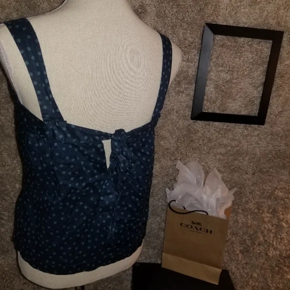 2/$10 polka dot american eagle top - Picture 4 of 4